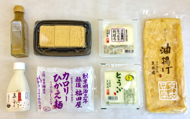 6月のお豆腐セット